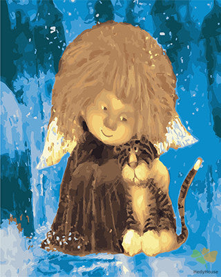 Cartoon Paint By Numbers Kits UK GX22651