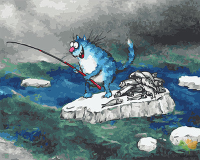 Cartoon Paint By Numbers Kits UK GX22669