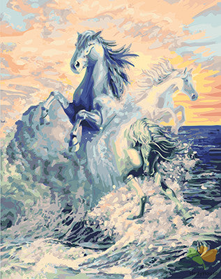 Animal Paint By Numbers Kits UK GX22706