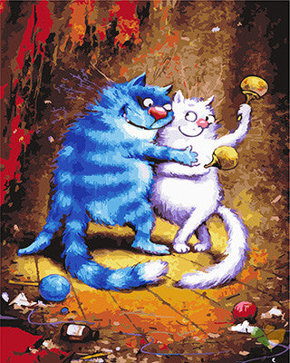 Cartoon Paint By Numbers Kits UK GX22734