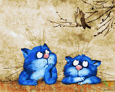Cartoon Paint By Numbers Kits UK GX22740