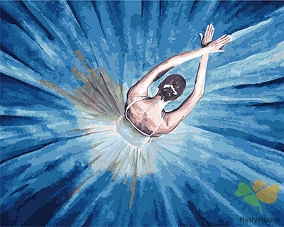 Portrait Paint By Numbers Kits UK GX22754