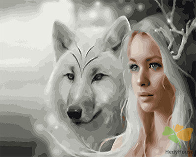 Portrait Paint By Numbers Kits UK GX22777