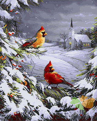 Birds Paint By Numbers Kits UK GX22787