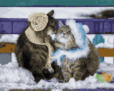 Cat & Dog Paint By Numbers Kits UK GX22791