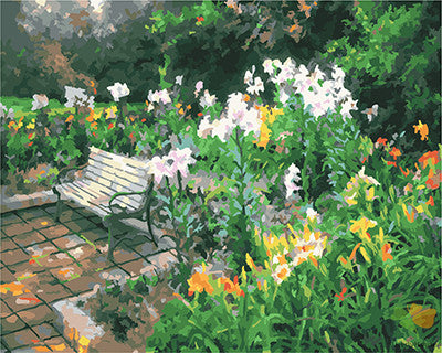 Flower Paint By Numbers Kits UK GX22811