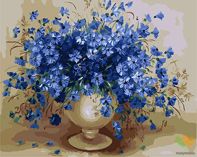 Flower Paint By Numbers Kits UK GX22871