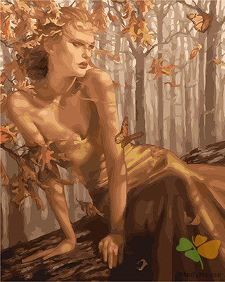 Portrait Paint By Numbers Kits UK GX22877