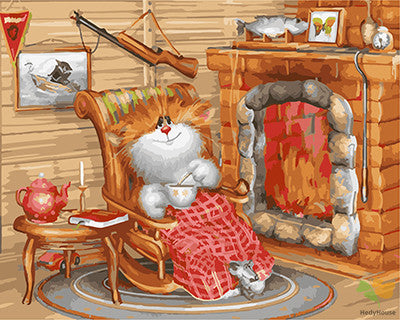 Cartoon Paint By Numbers Kits UK GX22890