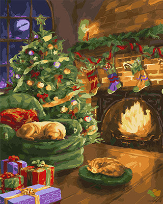 Cat & Dog Paint By Numbers Kits UK GX22894