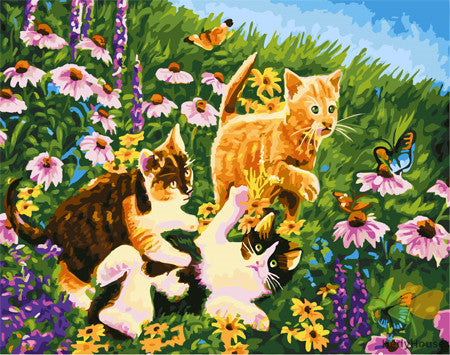 Cat & Dog Paint By Numbers Kits UK GX22923