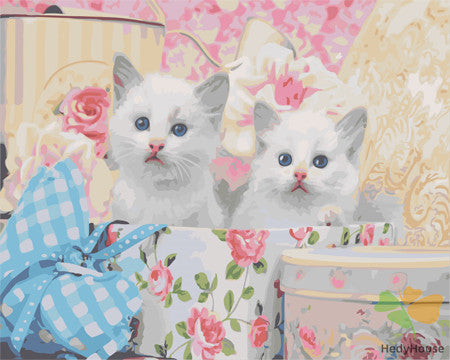 Cat & Dog Paint By Numbers Kits UK GX22924