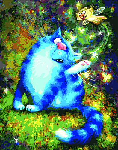 Cartoon Paint By Numbers Kits UK GX22926