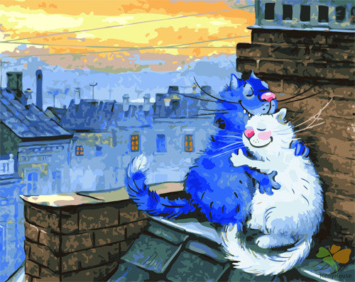 Cartoon Paint By Numbers Kits UK GX22931