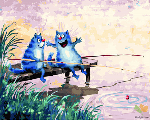 Cartoon Paint By Numbers Kits UK GX22932