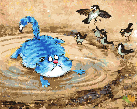 Cartoon Paint By Numbers Kits UK GX22940