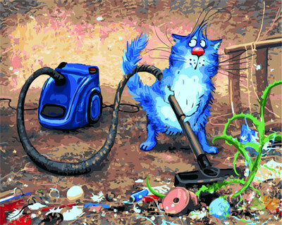 Cartoon Paint By Numbers Kits UK GX22941