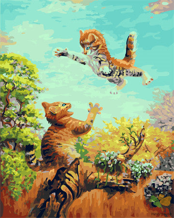 Animal Paint By Numbers Kits UK GX22953