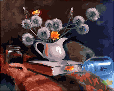 Flower Paint By Numbers Kits UK GX22986