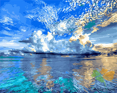 Seascape Paint By Numbers Kits UK GX23038