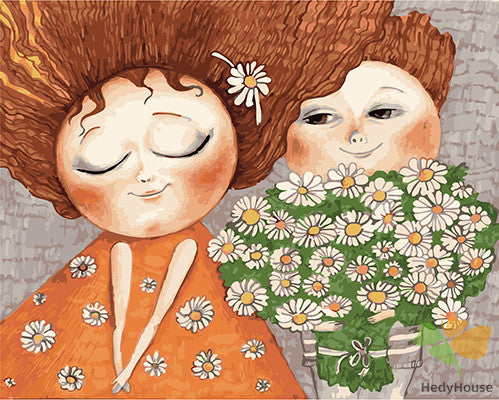 Portrait Paint By Numbers Kits UK GX23050