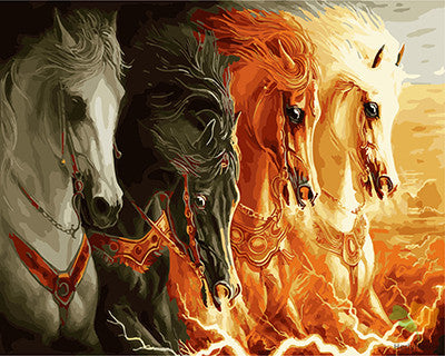 Animal Paint By Numbers Kits UK GX23069