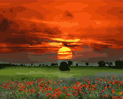 Landscape Paint By Numbers Kits UK GX23108