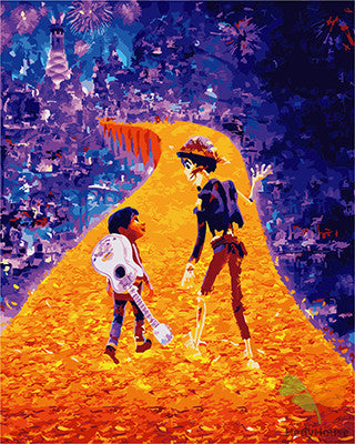 Movie Paint By Numbers Kits UK GX23130