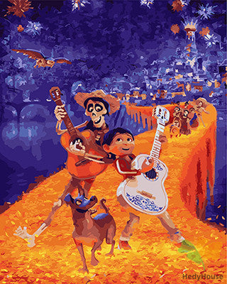 Movie Paint By Numbers Kits UK GX23132