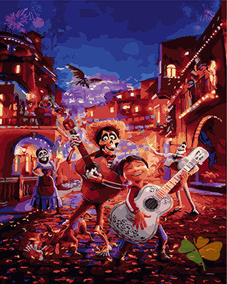 Movie Paint By Numbers Kits UK GX23133