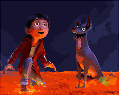 Movie Paint By Numbers Kits UK GX23134