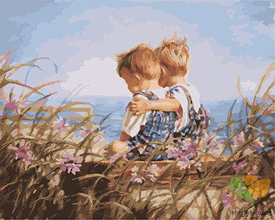 Portrait Paint By Numbers Kits UK GX23140