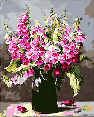 Flower Paint By Numbers Kits UK GX23147