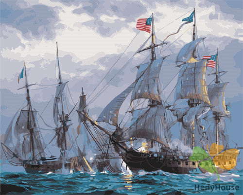 Seascape Paint By Numbers Kits UK GX23170