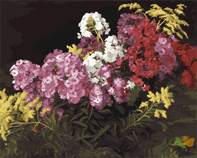 Flower Paint By Numbers Kits UK GX23180