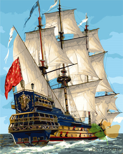 Seascape Paint By Numbers Kits UK GX23186