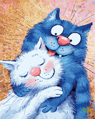 Cartoon Paint By Numbers Kits UK GX23213