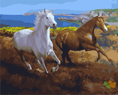 Animal Paint By Numbers Kits UK GX23216