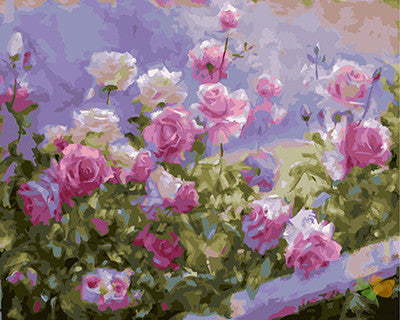 Flower Paint By Numbers Kits UK GX23227