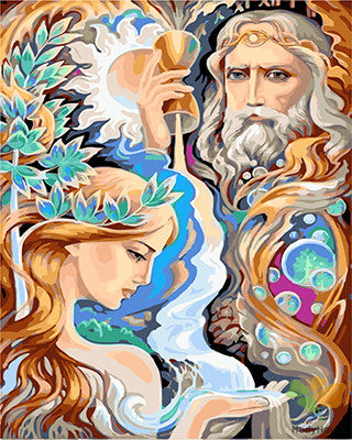 Abstract Paint By Numbers Kits UK GX23267