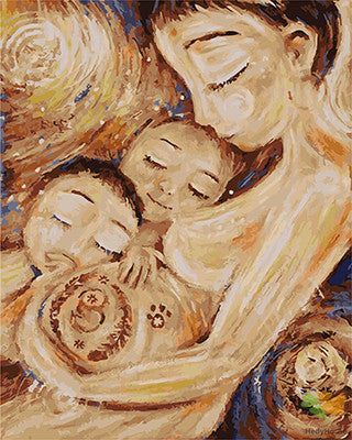 Portrait Paint By Numbers Kits UK GX23289