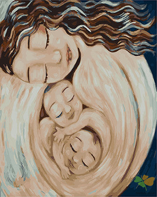 Portrait Paint By Numbers Kits UK GX23290