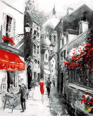 City Paint By Numbers Kits UK GX23298