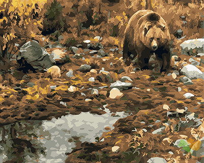 Animal Paint By Numbers Kits UK GX23307