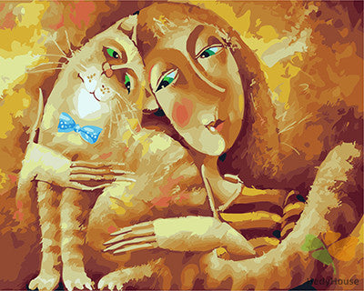 Portrait Paint By Numbers Kits UK GX23309