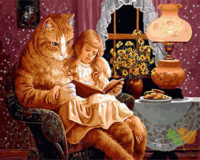 Cat & Dog Paint By Numbers Kits UK GX23380