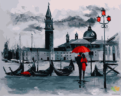 City Paint By Numbers Kits UK GX23383