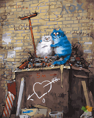 Cartoon Paint By Numbers Kits UK GX23392