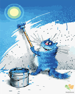 Cartoon Paint By Numbers Kits UK GX23393