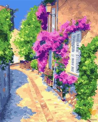 Flower Paint By Numbers Kits UK GX23430